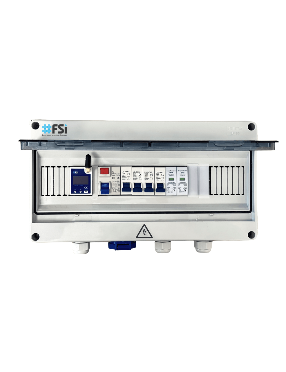 Coffret AC Monophasé9 kW pour micro-onduleur FSI
