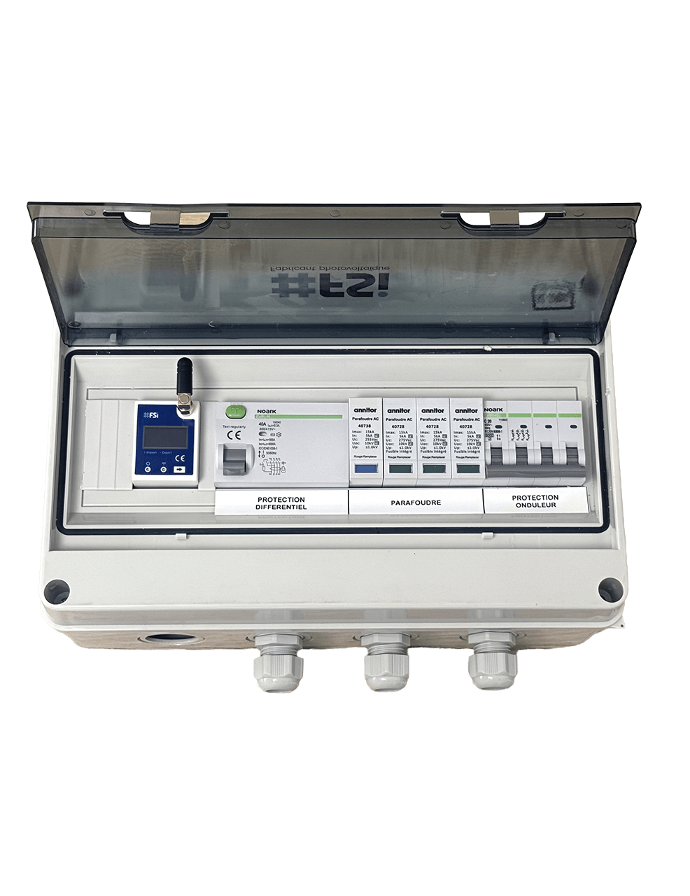 Coffret AC Triphasé10 kW pour micro-onduleur FSI